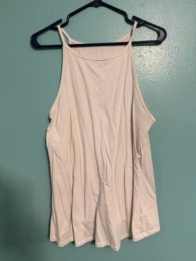 torrid white High-Neck Strappy Tank Top